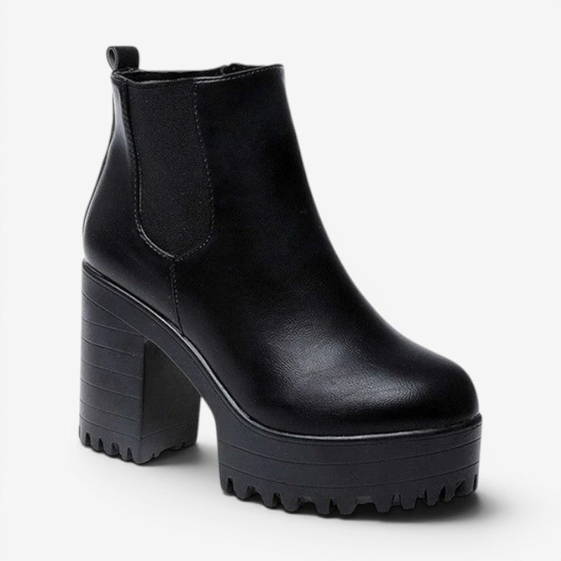 Women's Block Heel Ankle Boots