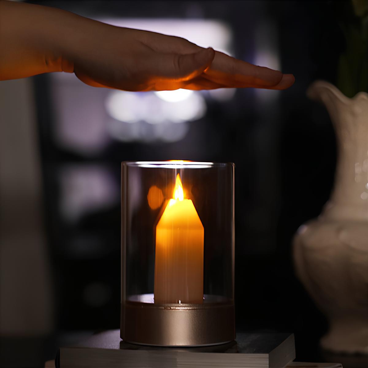 GlowWave - Lampe LED rechargeable à commande gestuelle