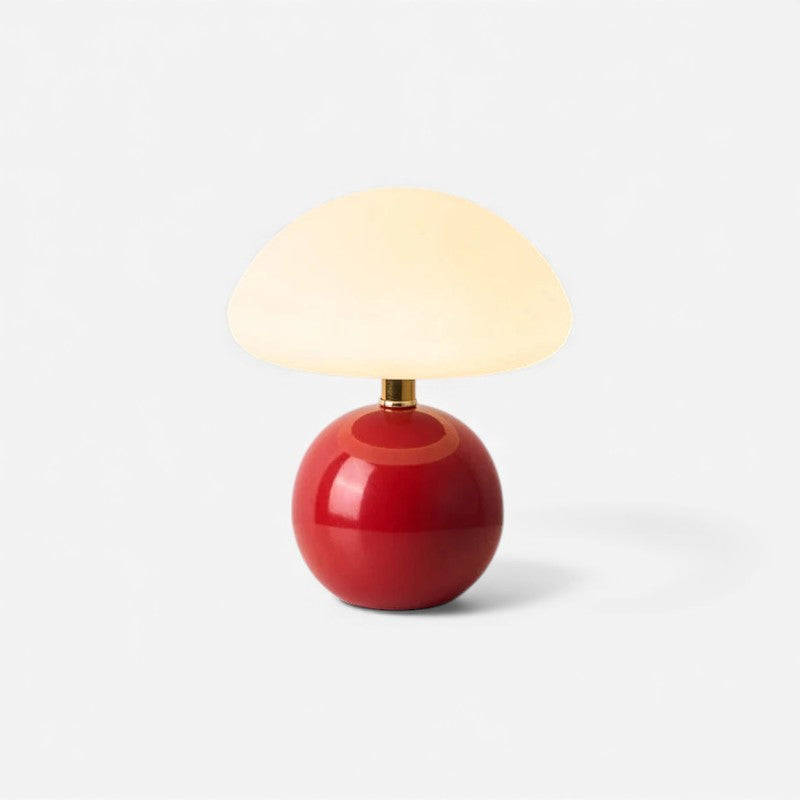 GlowCap – LED stolná lampa s dizajnom inšpirovaným hubou na vnútorné osvetlenie