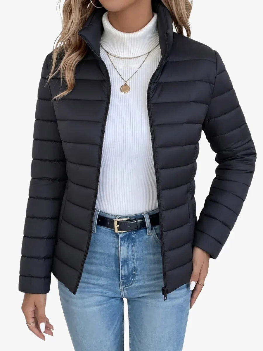 Norvexia – Light Quilted Jacket with Stand-Up Collar