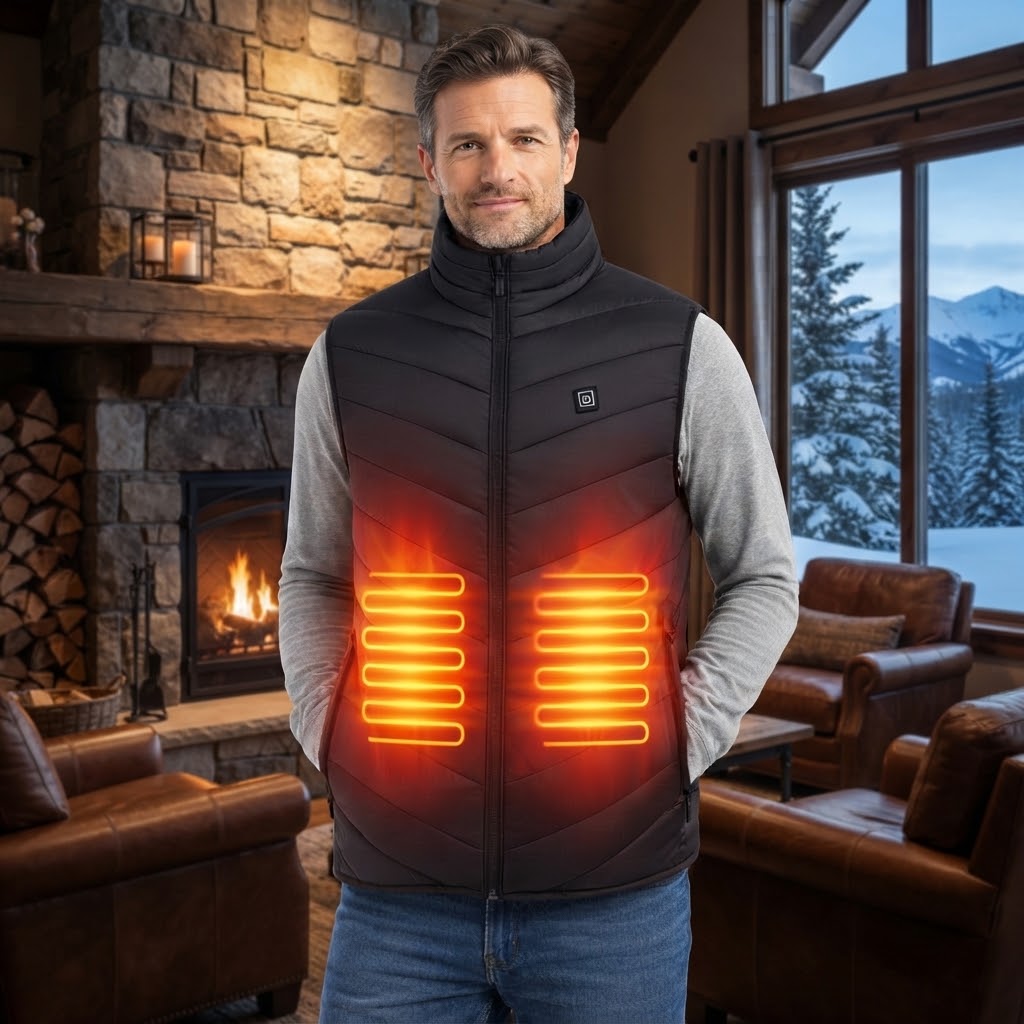 ThermoFlex - Vyhřívaná vesta s nastavitelnými stupni ohřevu