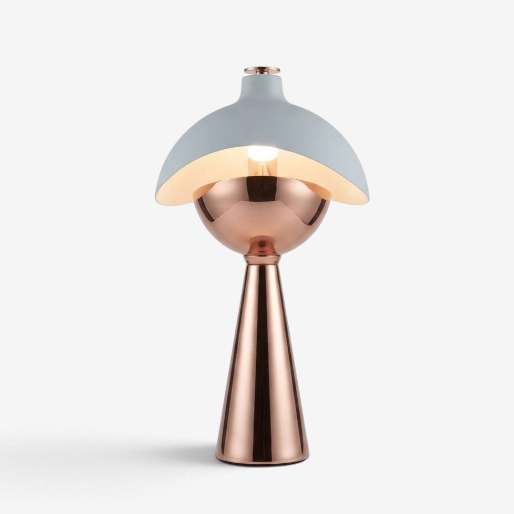 Domelux - tvarovaná stolní lampa s překrývajícími se kopulemi