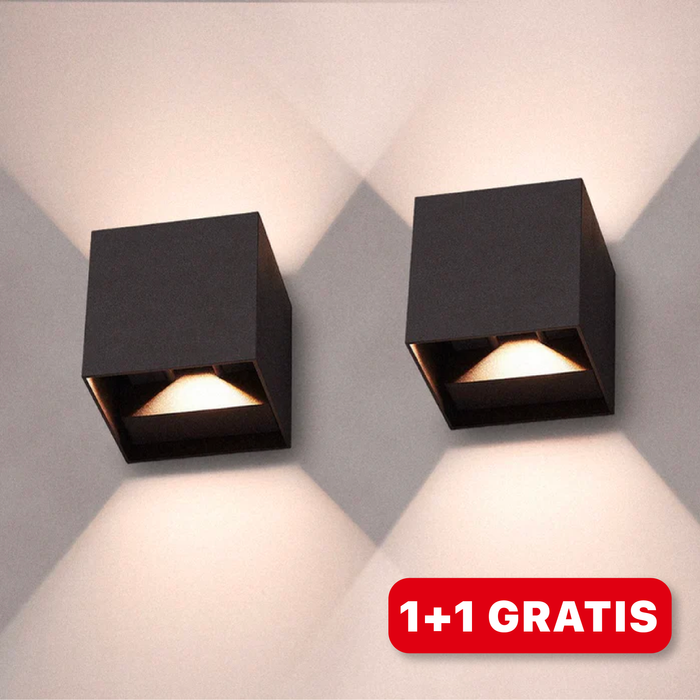 EvoGlow™ - Lampe Murale Cube LED | 1+1 Gratuit