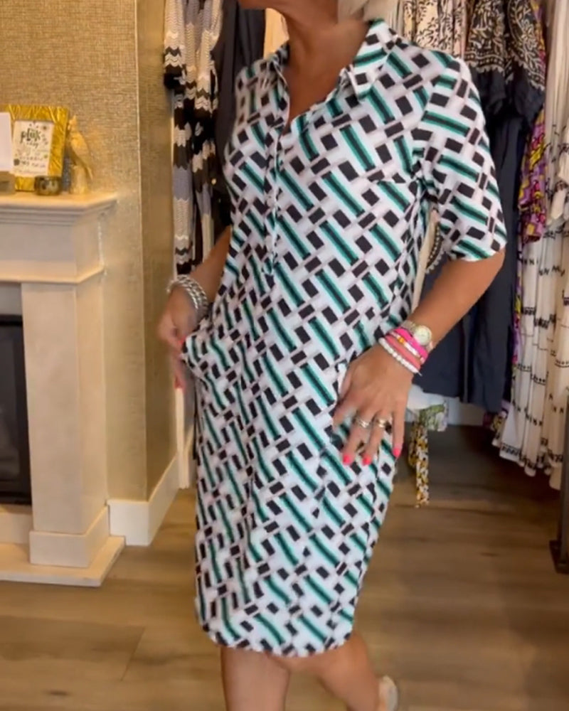 SleekFlair™ - Robe Gracieuse pour Femmes