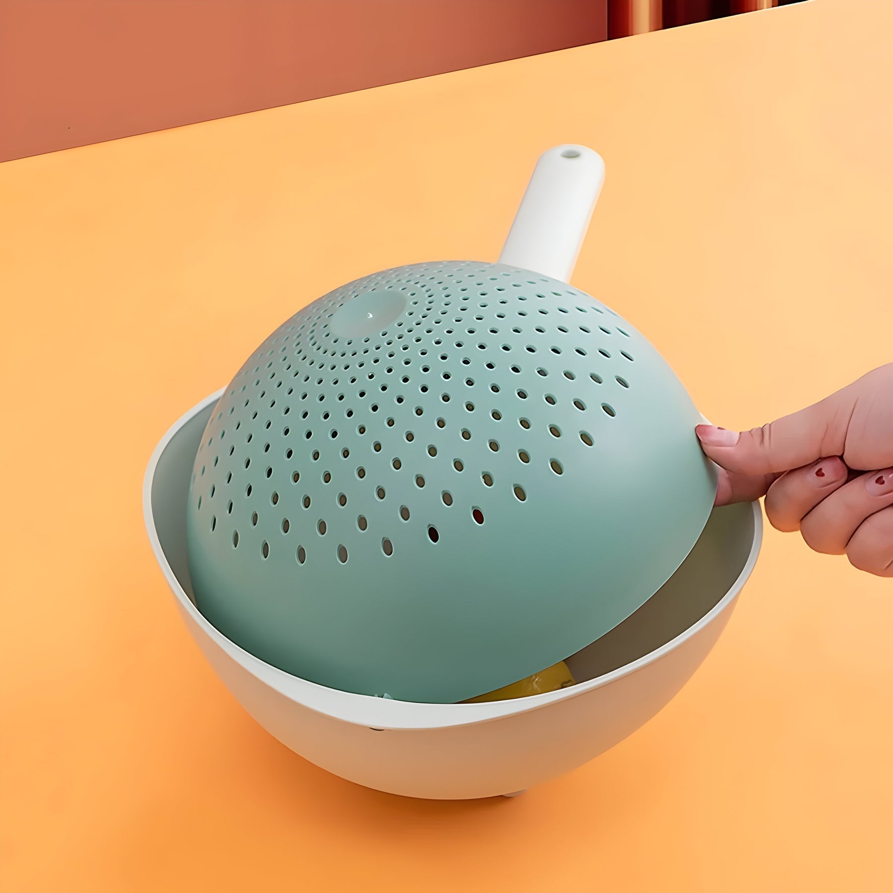DryFlow - Stendibiancheria doppio per un'organizzazione efficiente della cucina