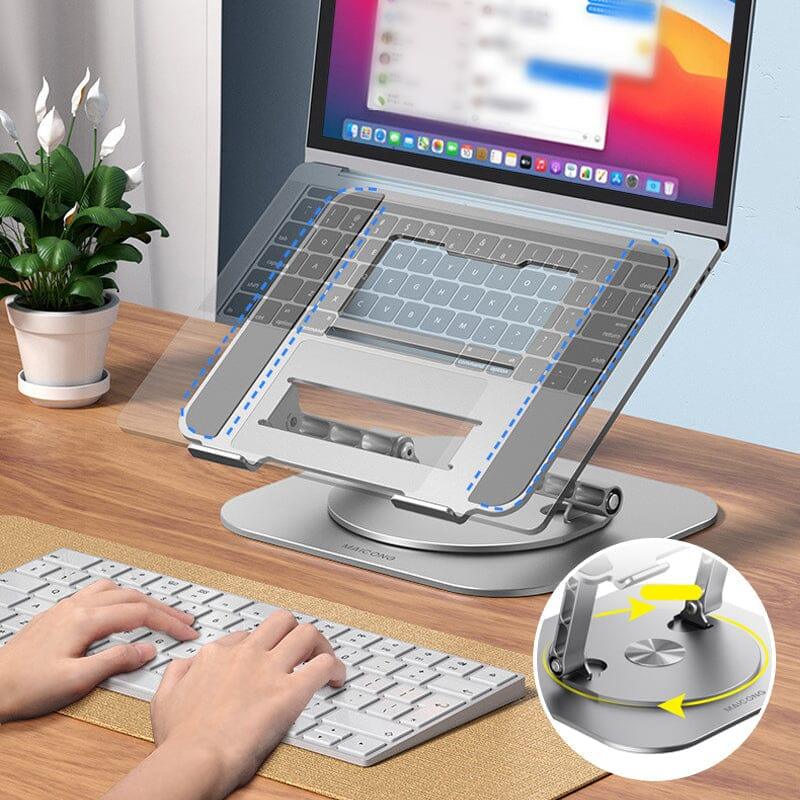 FoldAway - Suport pentru laptop rotativ la 360° pentru confort și flexibilitate maxime