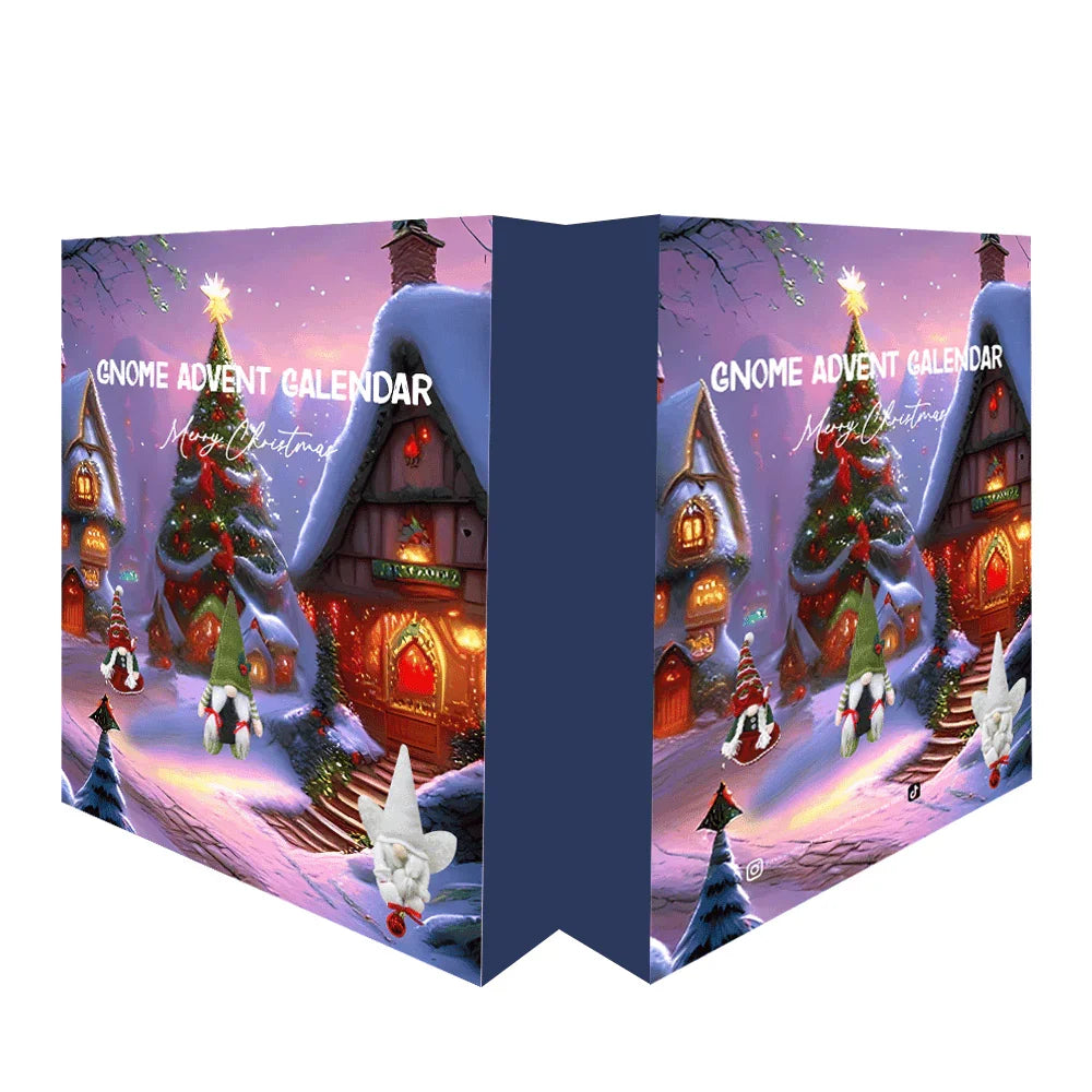 FestiGnome - Kalendarz adwentowy z pluszowymi figurkami skrzatów
