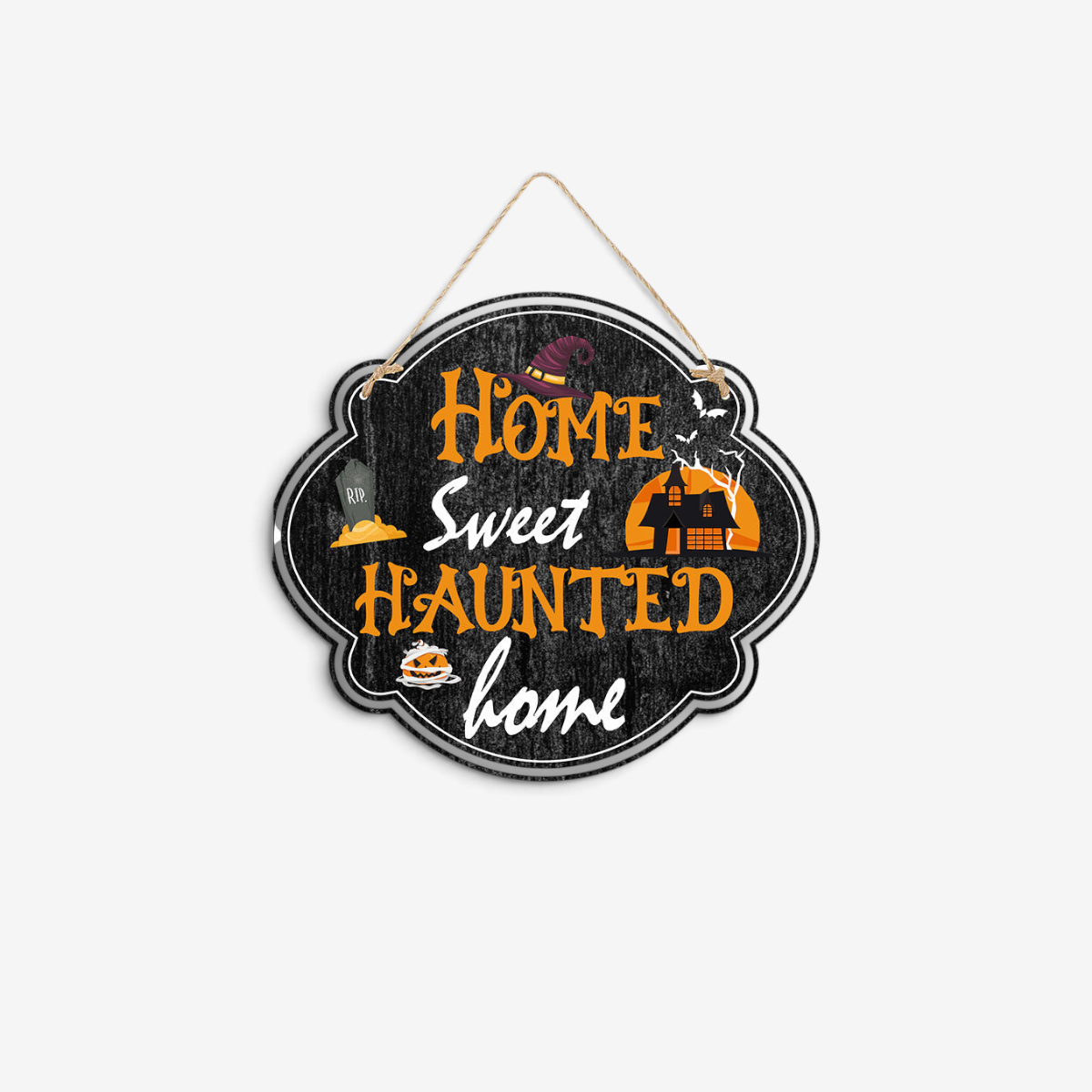 Halloween Door Signs with Spooky Designs