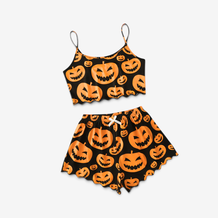Bella – halloweenská souprava na spaní s veselými motivy