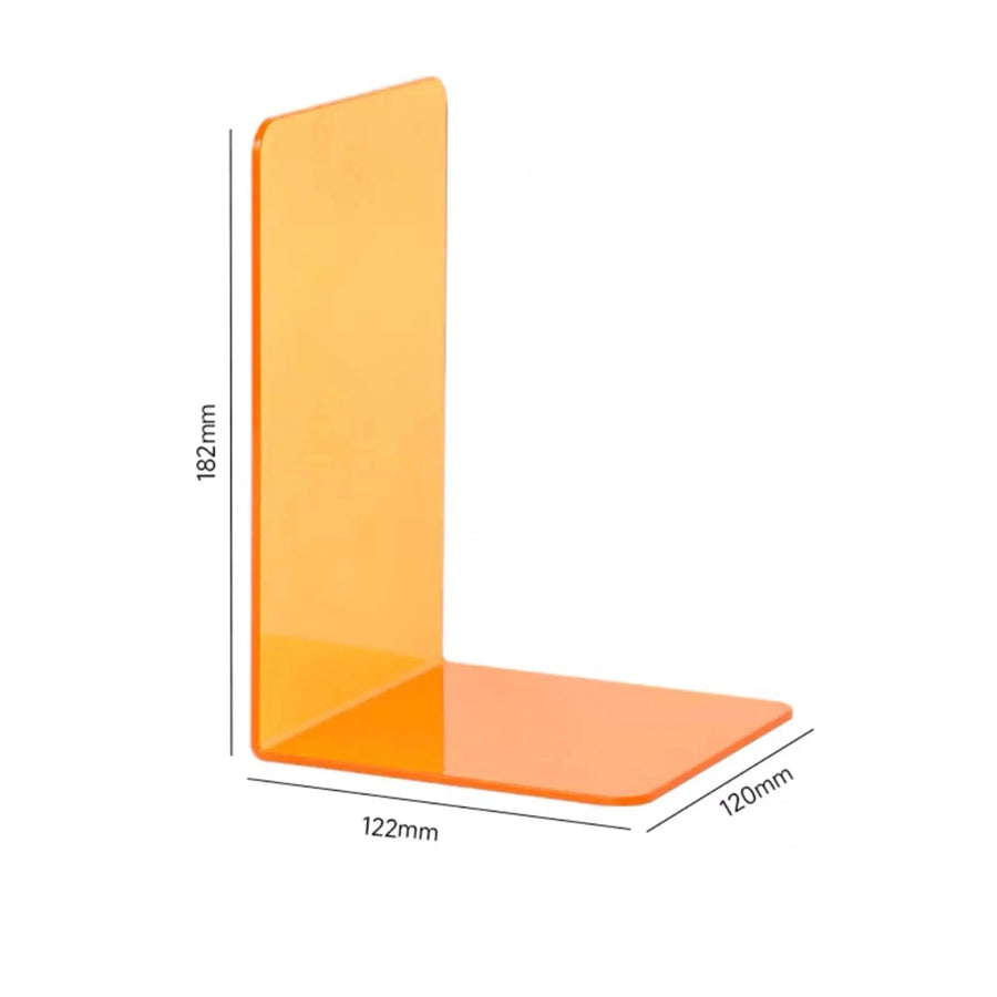 PureStack - Serre-livres légers et durables en acrylique pour un design minimaliste
