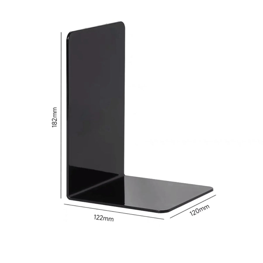 PureStack - Serre-livres légers et durables en acrylique pour un design minimaliste