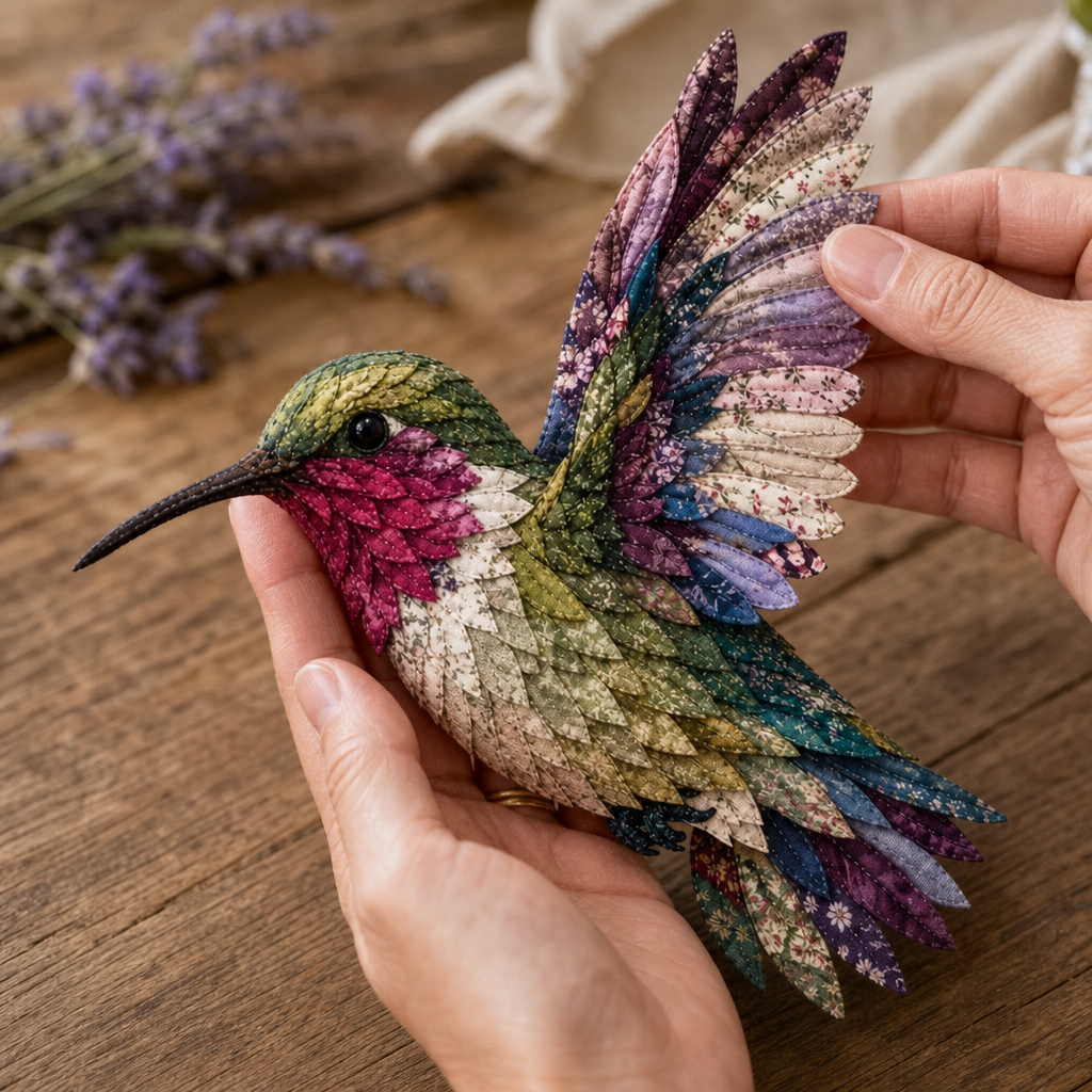 FeltFeathers - Diy Bird Pattern Kit With Layered Design