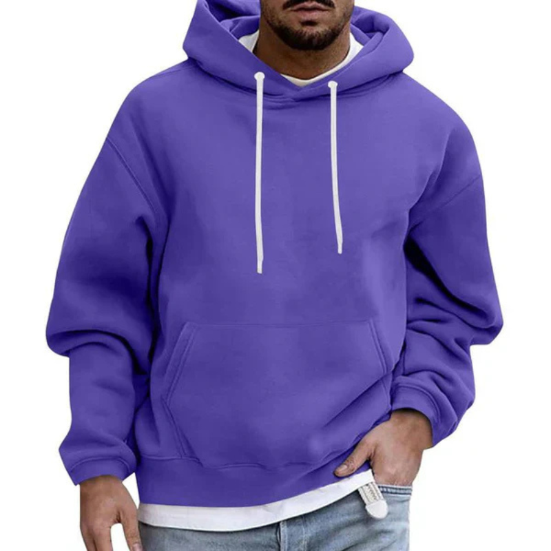 Stefan - Hoodie oversize décontracté avec poches pratiques