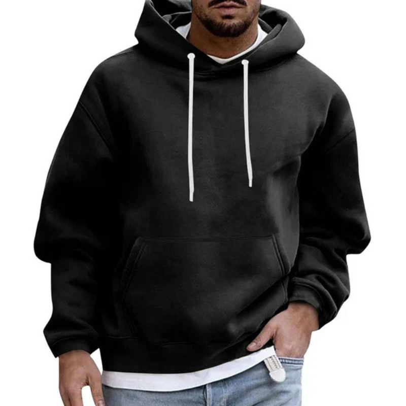 Stefan - Hoodie oversize décontracté avec poches pratiques