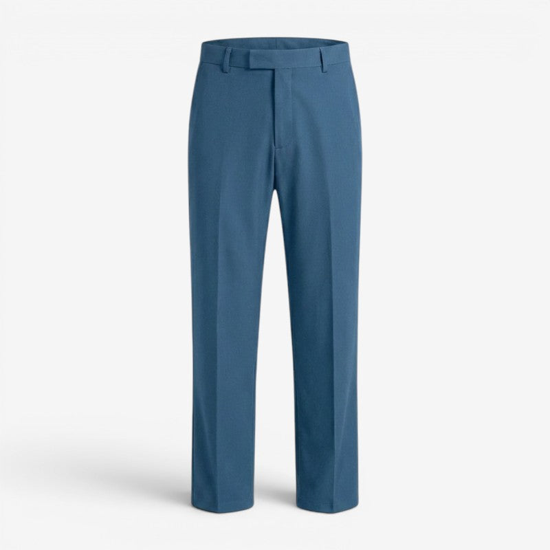 Pánské bavlněné kalhoty Slim Fit s nastavitelným pasem