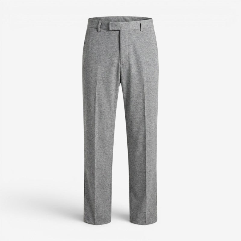 Pánské bavlněné kalhoty Slim Fit s nastavitelným pasem
