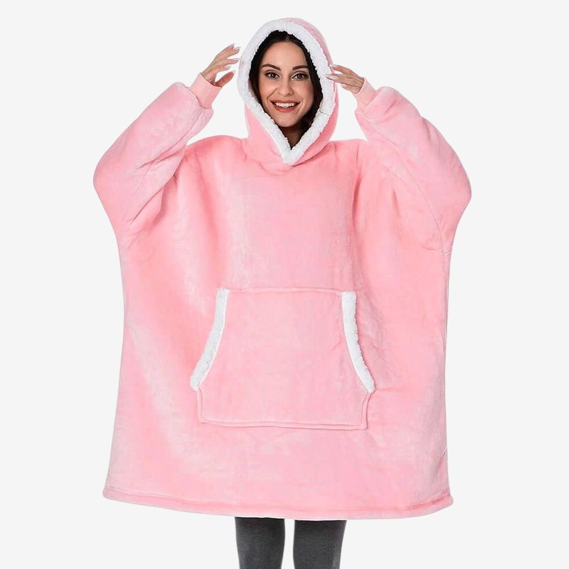 WrapWarm - túlméretezett kapucnis takaró rugalmas mandzsettával
