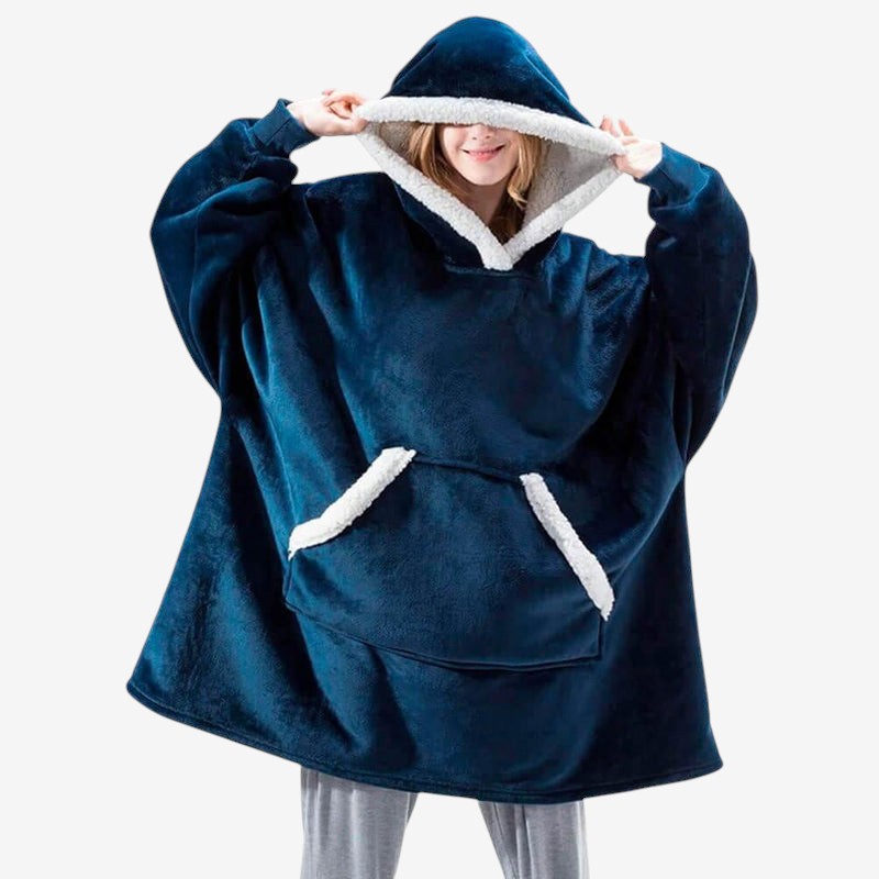 WrapWarm - túlméretezett kapucnis takaró rugalmas mandzsettával