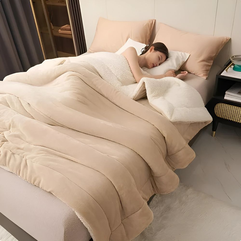CozyFlannel - Manta de franela polar lavable a máquina