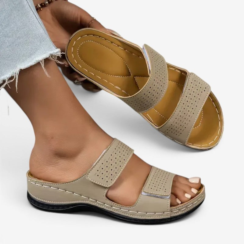Women’s Double Strap Slide Sandals