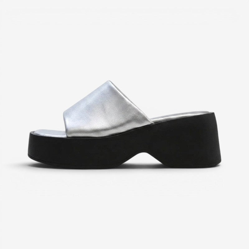Women's Wedge Heel Sandals with Open Toe Front
