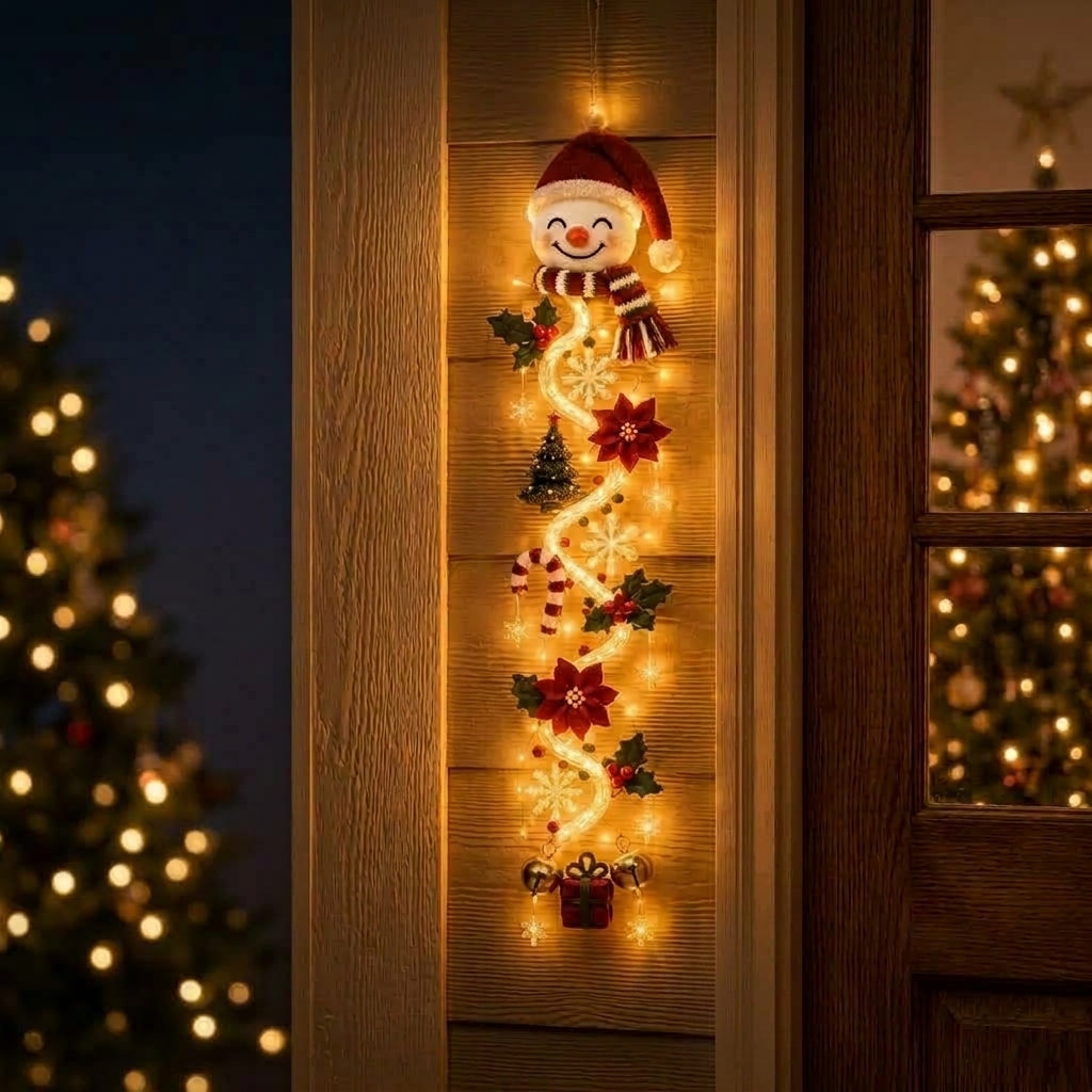 Decorazione natalizia luminosa sospesa Yuleglint - design festivo