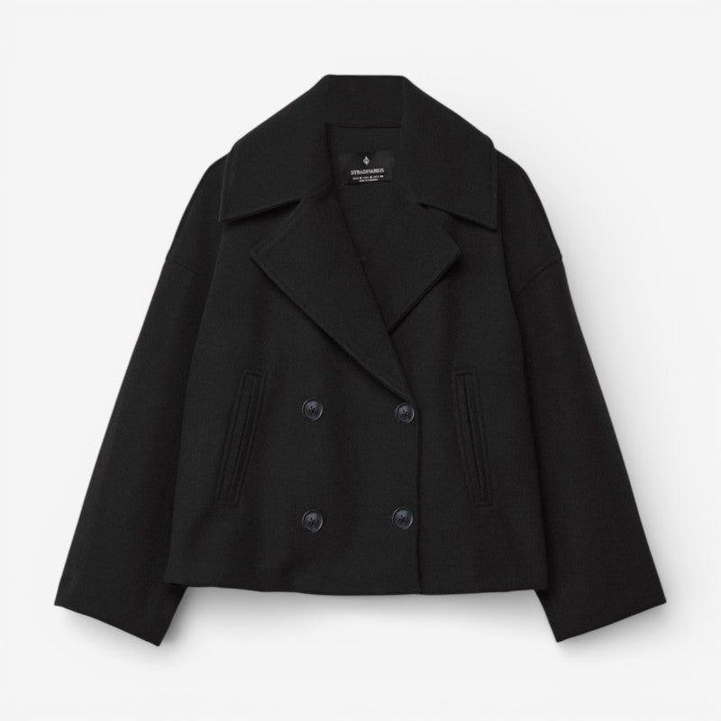 Madelyn - Cappotto a maniche lunghe con chiusura a bottoni