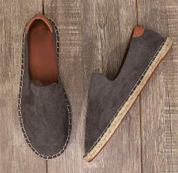 Anton - Chaussures plates fiables avec semelle antidérapante pour le confort