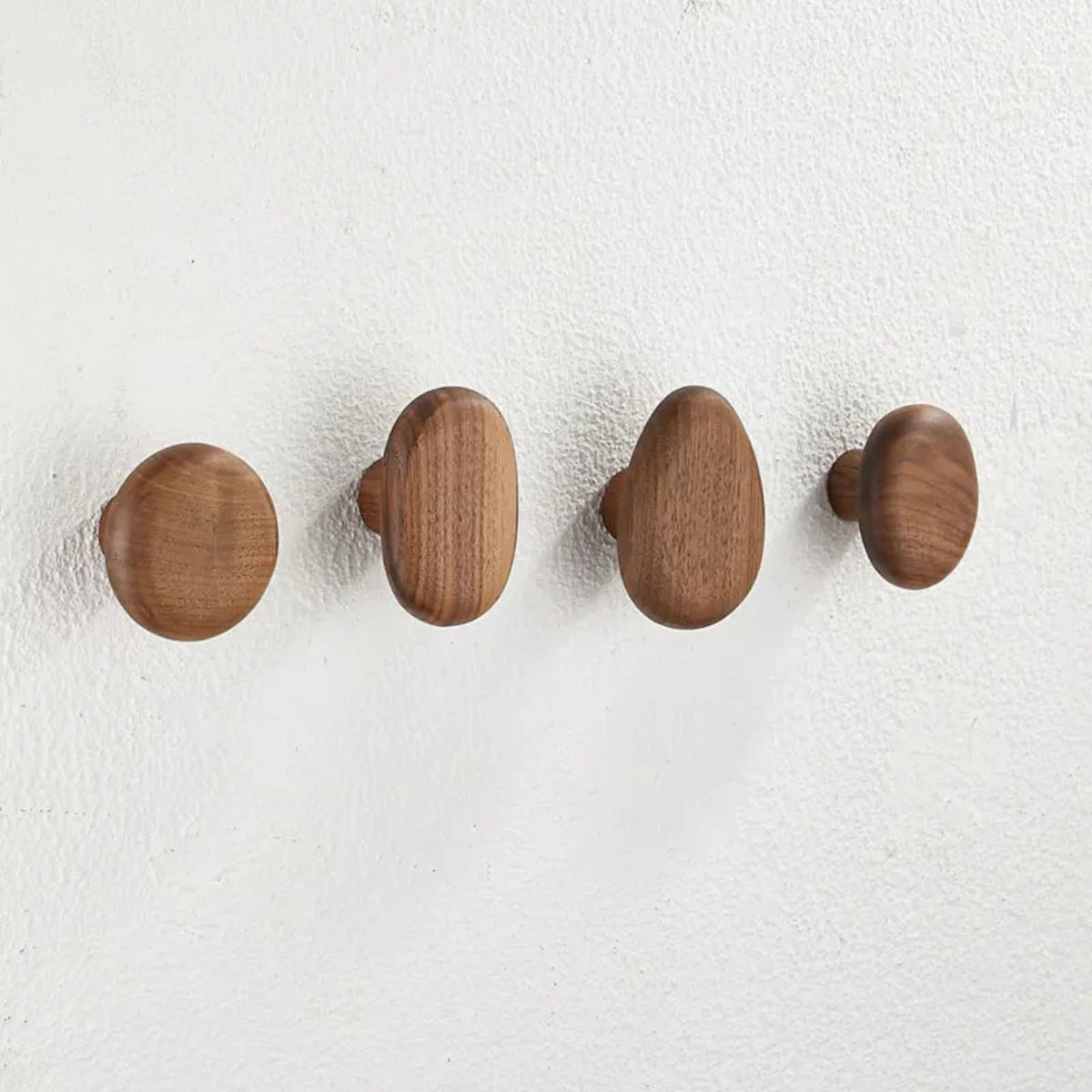 HookHaven - Set modern de cârlige de perete cu formă rotundă și design minimalist elegant de expunere