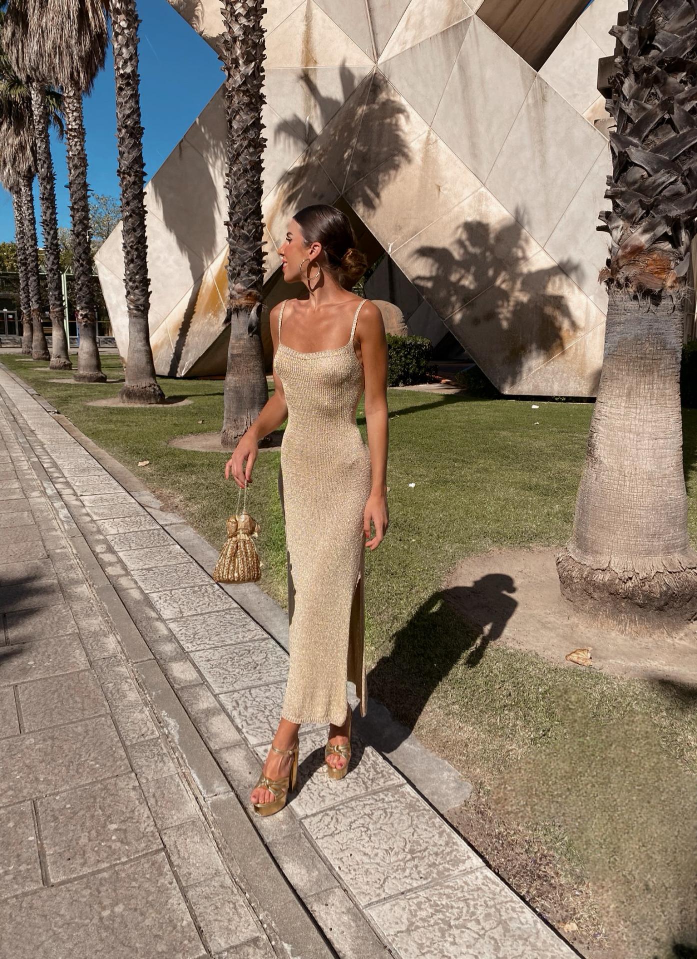 CharmLuxe™ - Glamorous Maxi Dress