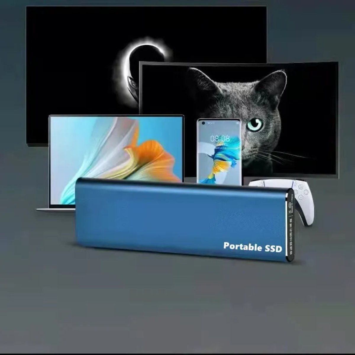 TeraVault - Przenośny zewnętrzny dysk twardy z łączem USB C