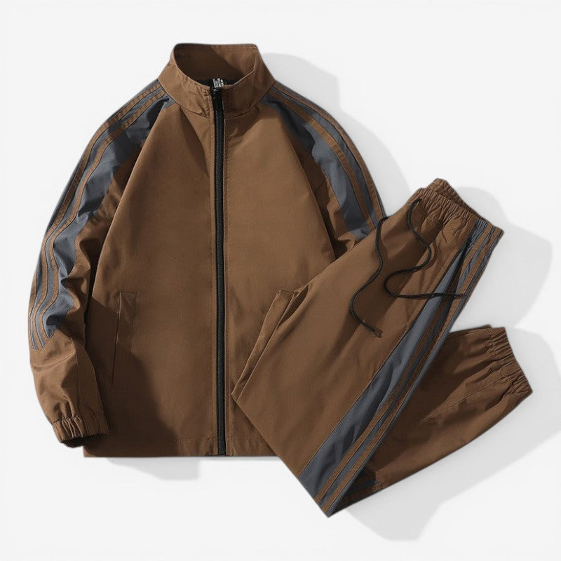 Zip Jacket and Pants Set