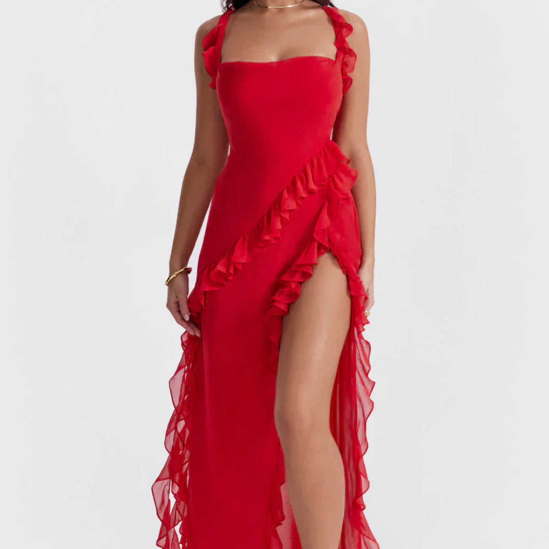 Variant image for Liesl - Elegante Luchtige Zomerjurk Dames met Vloeiende Snit-1