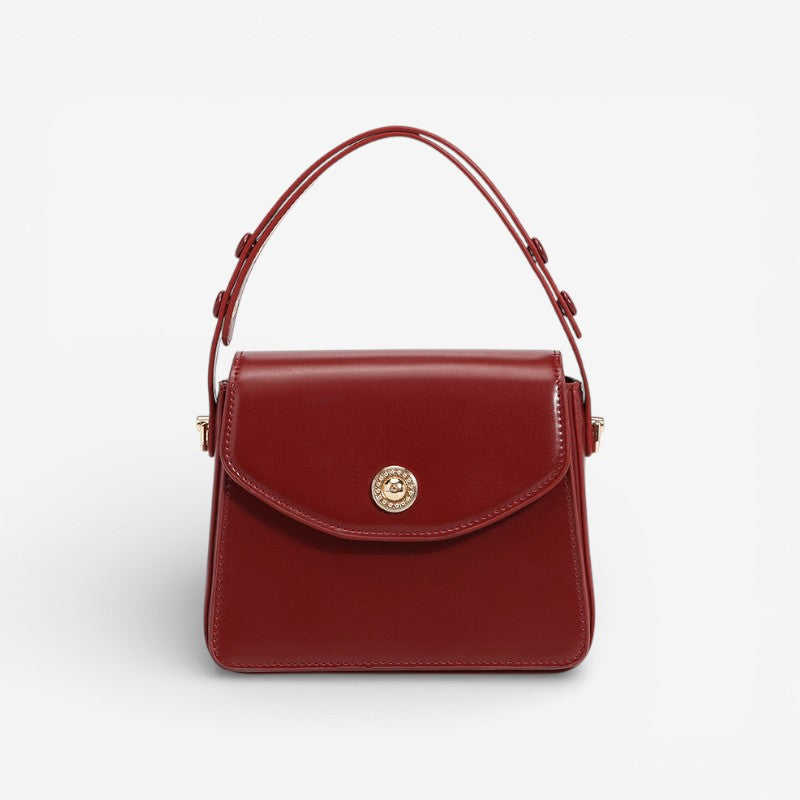 Nancy – Large Capacity Handbag with Zipper and Strap