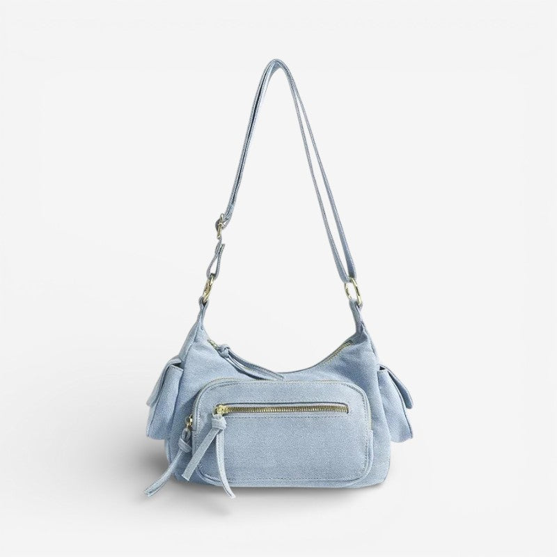 Remi – Sac d'épaule avec bandoulière réglable et poches zippées