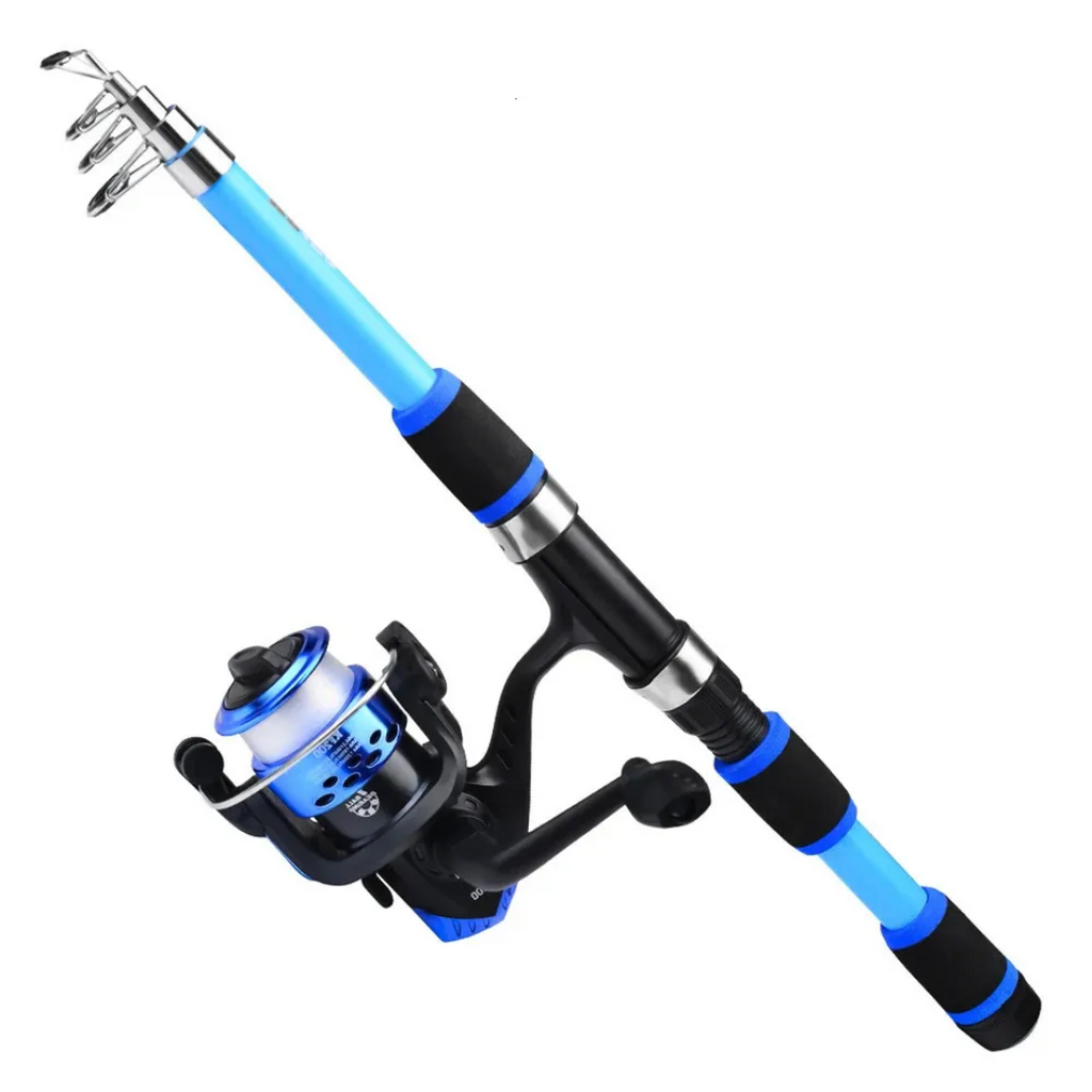 CatchMaster – Telescopic Fishing Rod Set for Beginners and Experienced Anglers