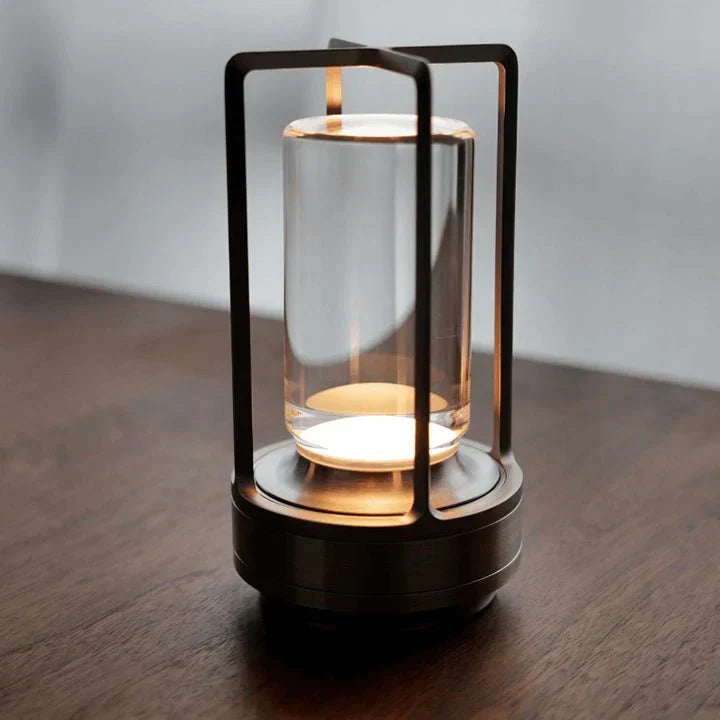 LumaLantern - Lampă de masă decorativă modernă cu design inspirat de felinar