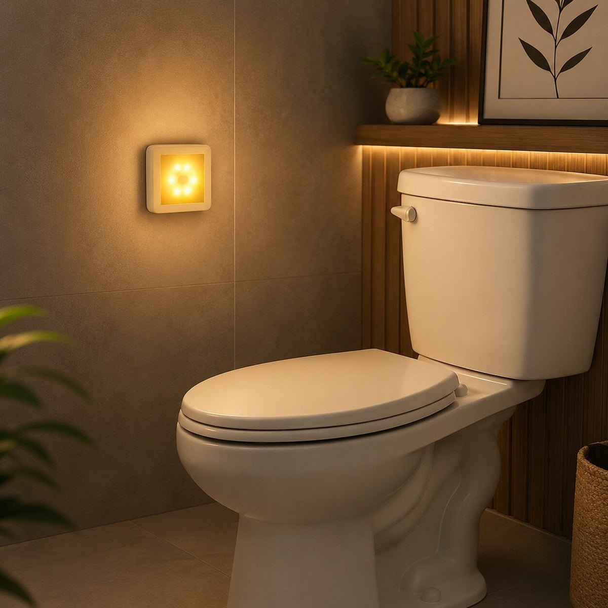 SensorGlow - Set Of 3 Led Night Lights With Motion Sensor