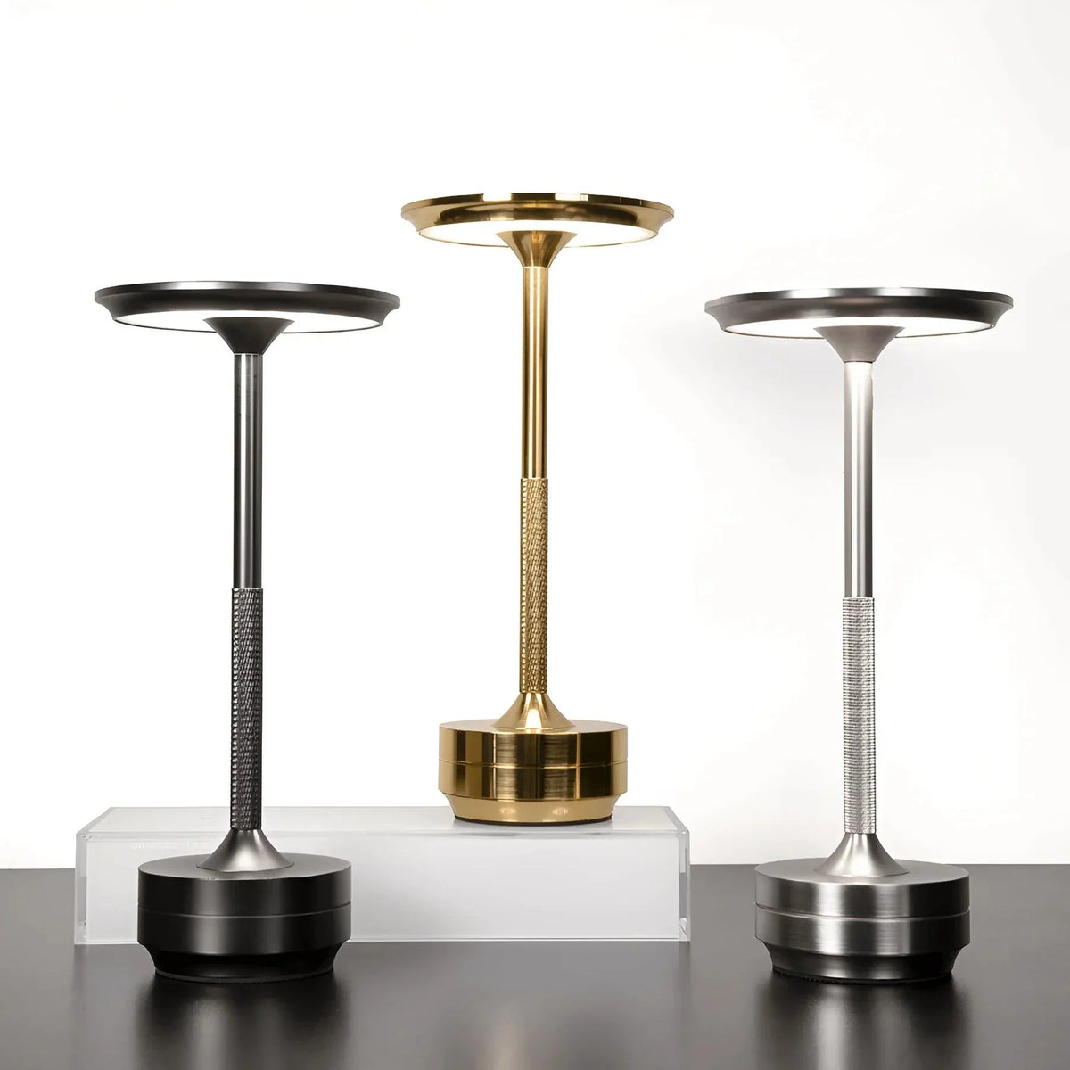 CordlessGlow - Lampe de table sans fil rechargeable