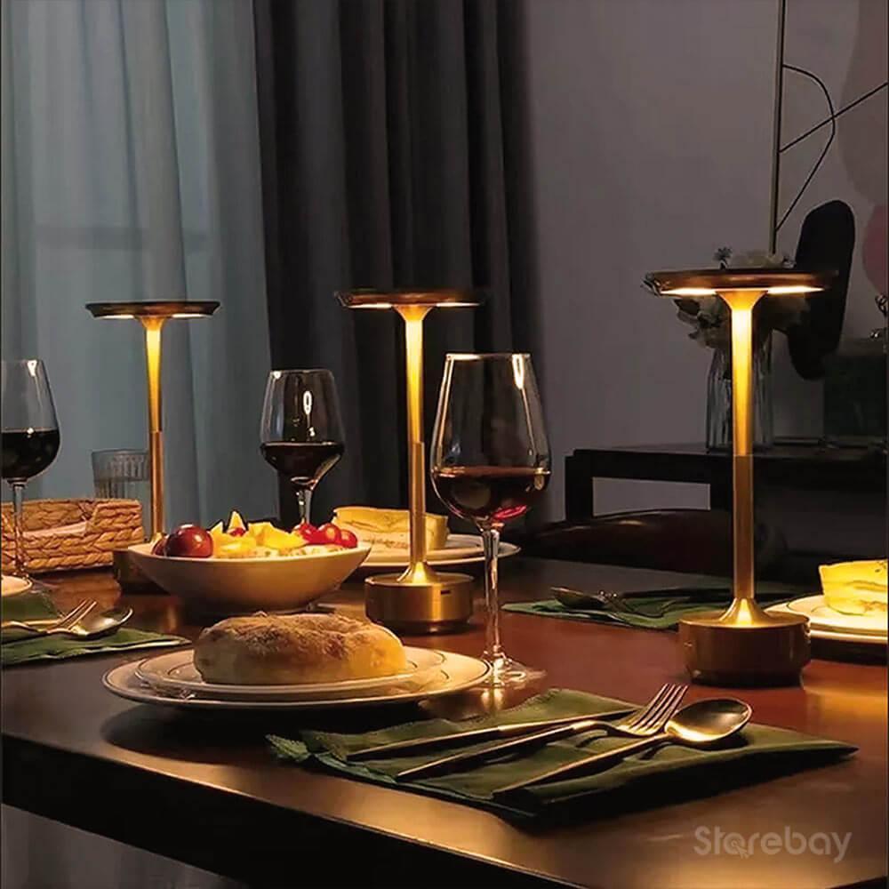 CordlessGlow - Lampe de table sans fil rechargeable