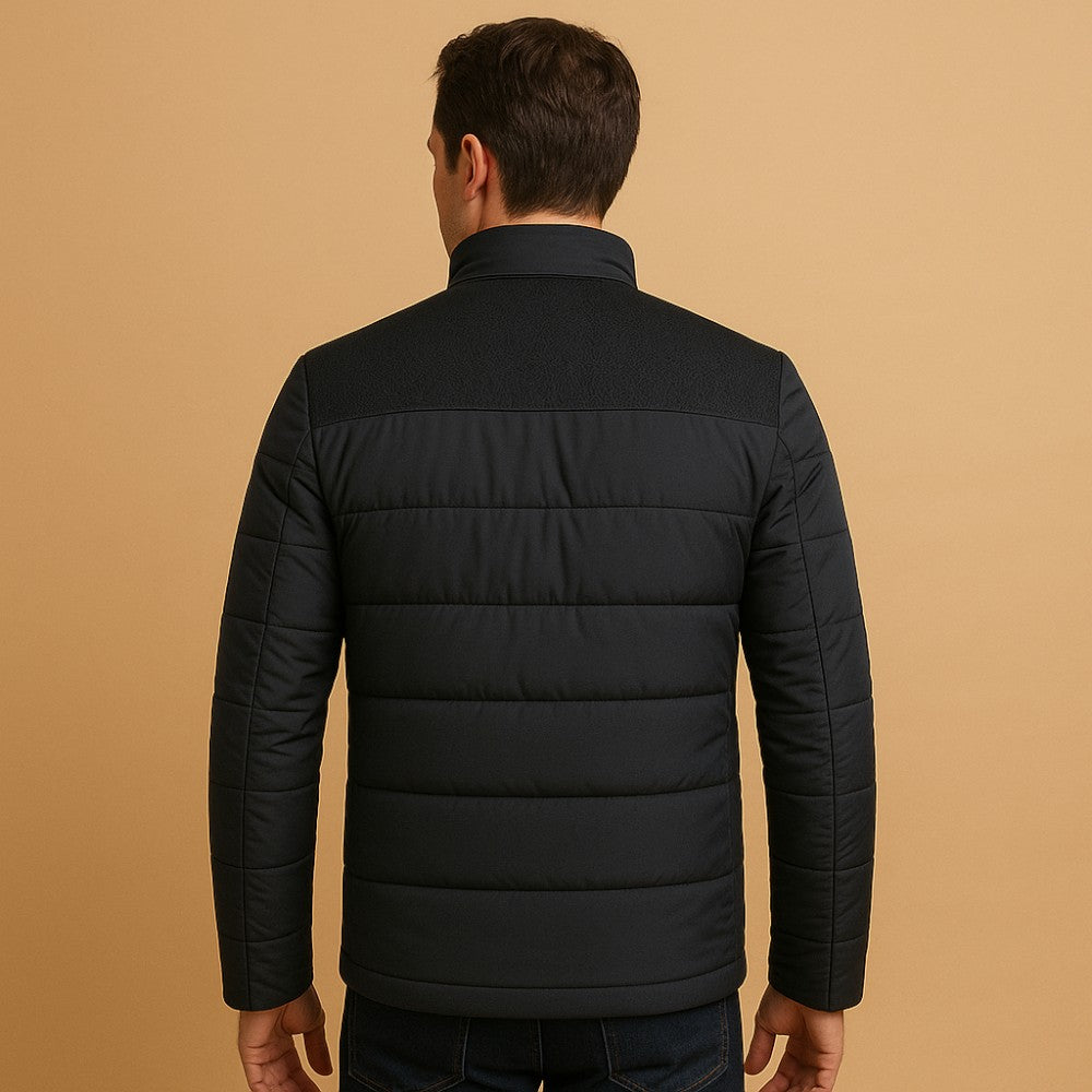 Aiden – Geacă Fleece cu Mâneci Lungi și Guler Ridicat