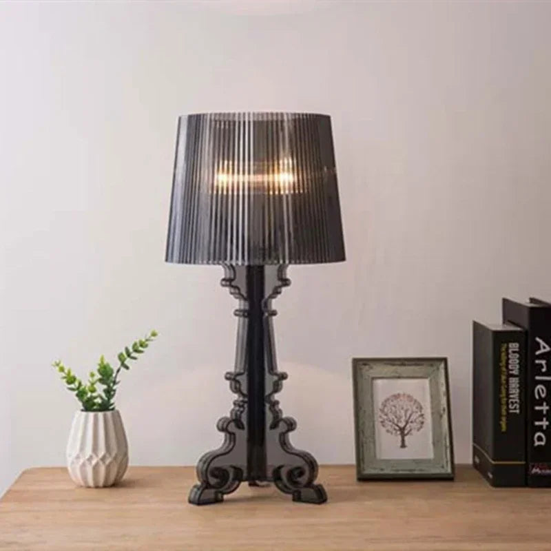 RegalGlow - Luksusowa lampa stołowa Bourgie z nastrojowym światłem