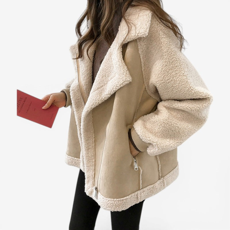 Manteau long oversize pour femme