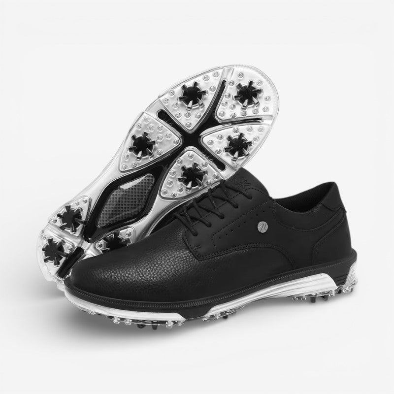 Jareth – Flat sole shoes with round toe and lace-up