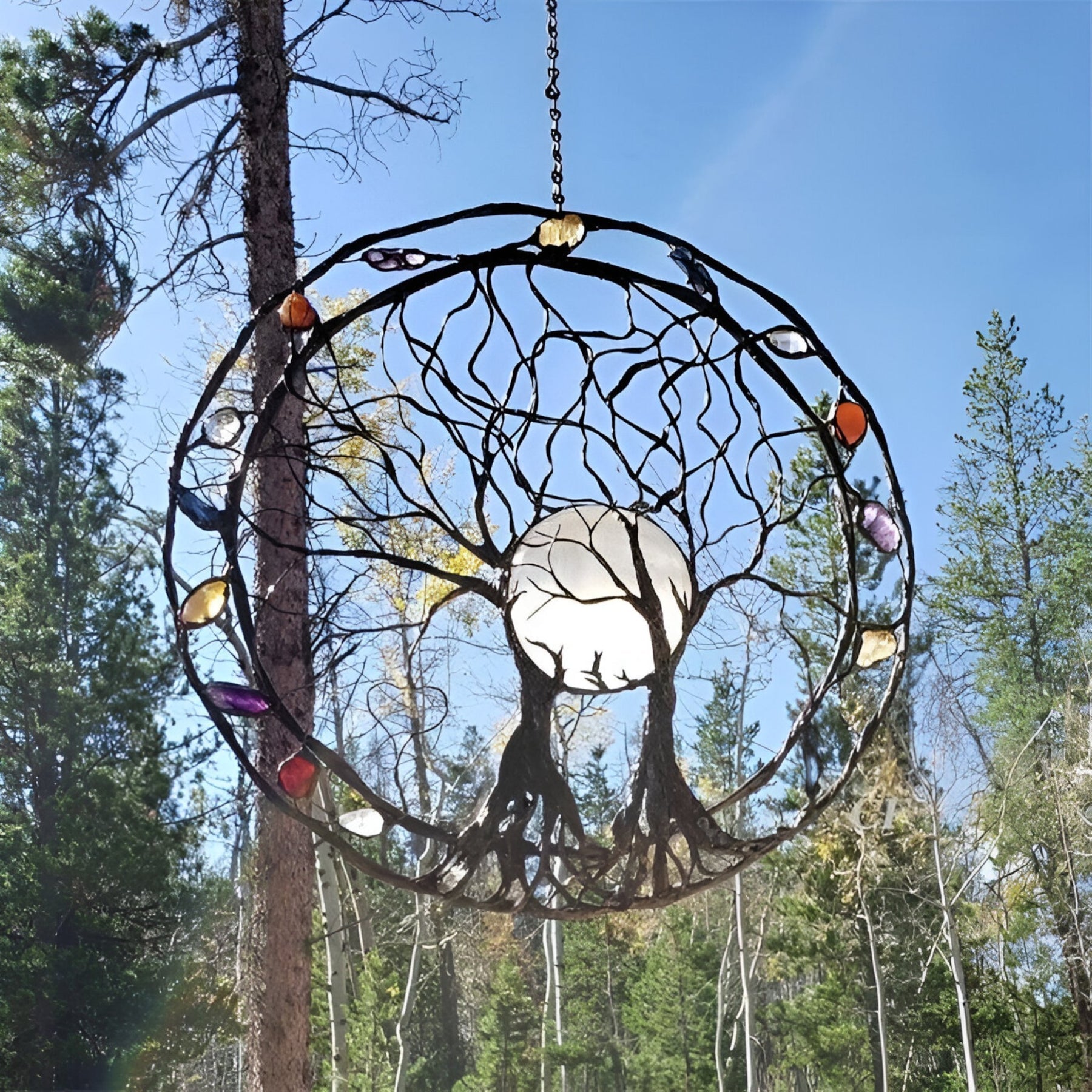EternaBloom - Affascinante opera d'arte dell'albero della vita per decorazione spirituale della casa