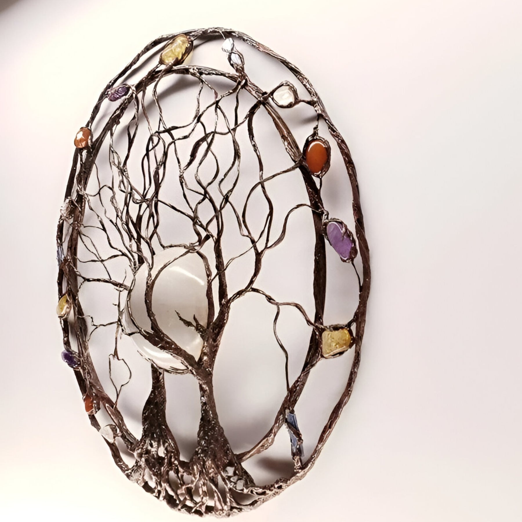 EternaBloom - Affascinante opera d'arte dell'albero della vita per decorazione spirituale della casa