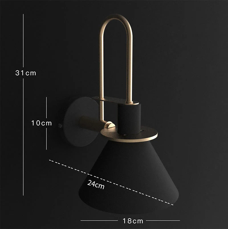 MonoGlow - Minimalistická nástěnná lampa s čistým designem a moderní elegancí