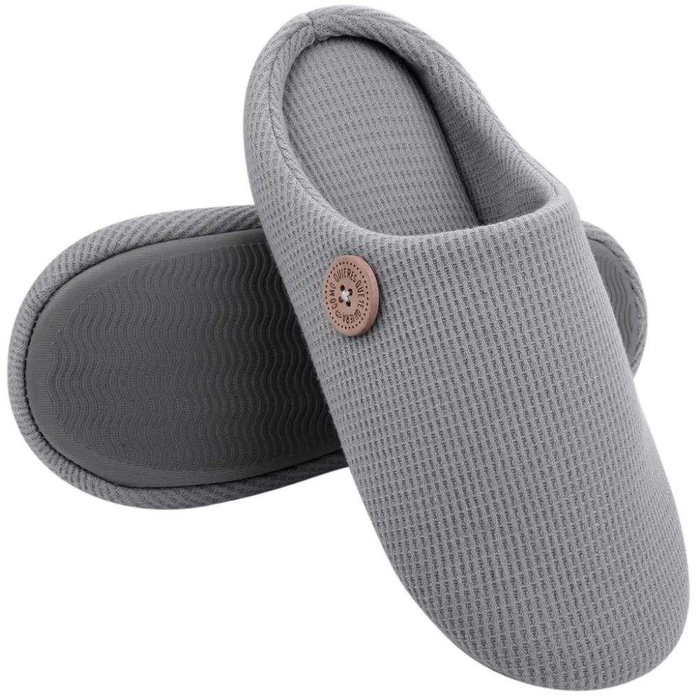 PlushStep - memóriahabos papucs plüss béléssel