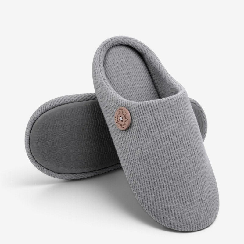 PlushStep - memóriahabos papucs plüss béléssel