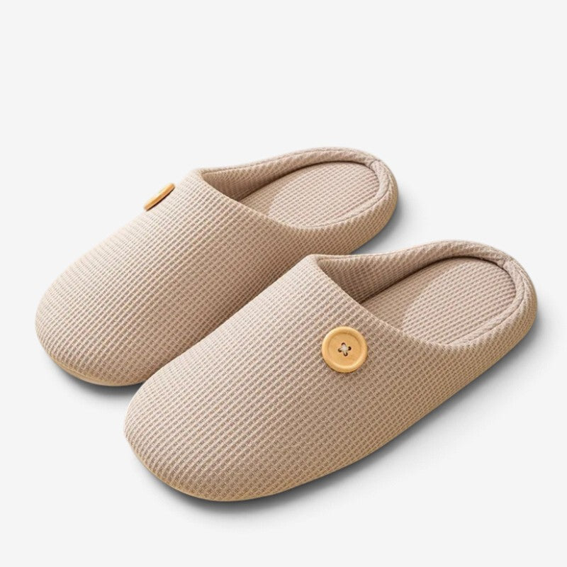 PlushStep - memóriahabos papucs plüss béléssel